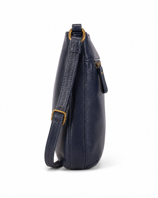 Pre-Owned Navy Compact Crossbody Bag - back view