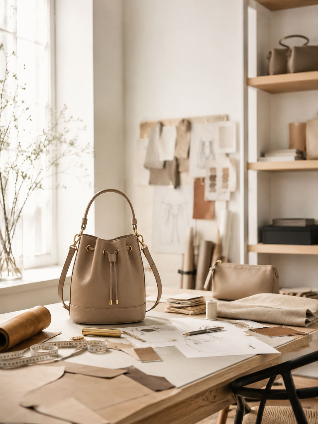 BagsBoards handbag selection workspace